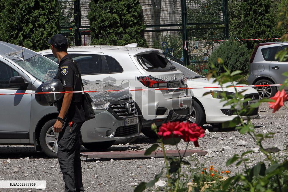 Dnipro after Russian missile attack on July 8, 2024