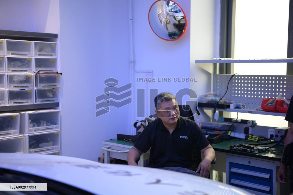 (ChineseToday)CHINA-BEIJING-AUTONOMOUS DRIVING-SAFETY GUARDIAN (CN)