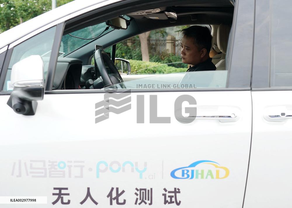 (ChineseToday)CHINA-BEIJING-AUTONOMOUS DRIVING-SAFETY GUARDIAN (CN)