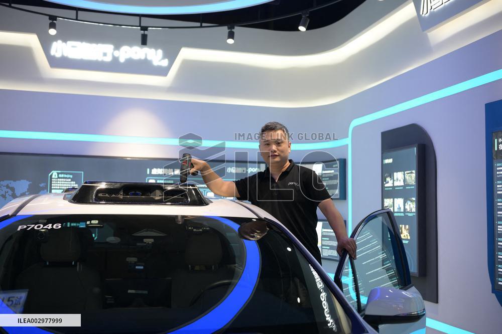 (ChineseToday)CHINA-BEIJING-AUTONOMOUS DRIVING-SAFETY GUARDIAN (CN)