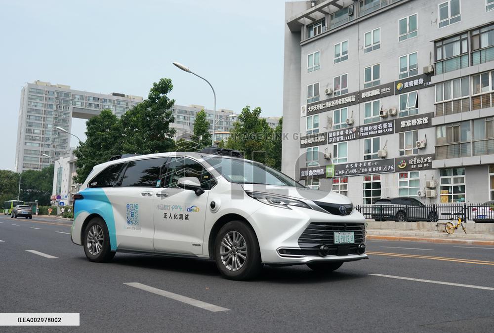 (ChineseToday)CHINA-BEIJING-AUTONOMOUS DRIVING-SAFETY GUARDIAN (CN)