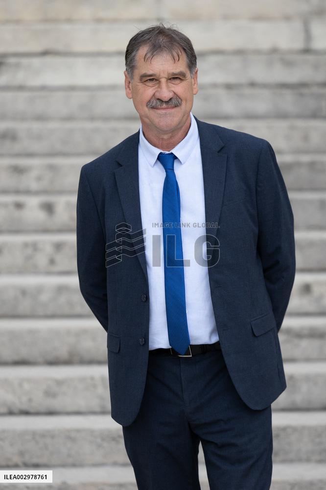 Newly Elected Deputies Arrives at the National Assembly - Paris