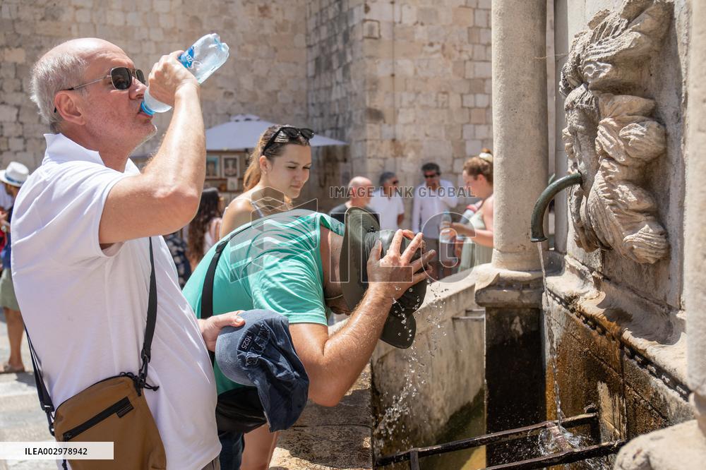 CROATIA-DUBROVNIK-HEAT WAVE