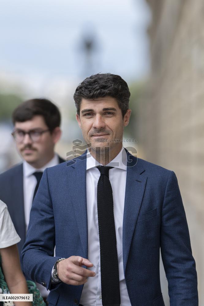 Newly Elected French MPs Arrive At National Assembly - Paris