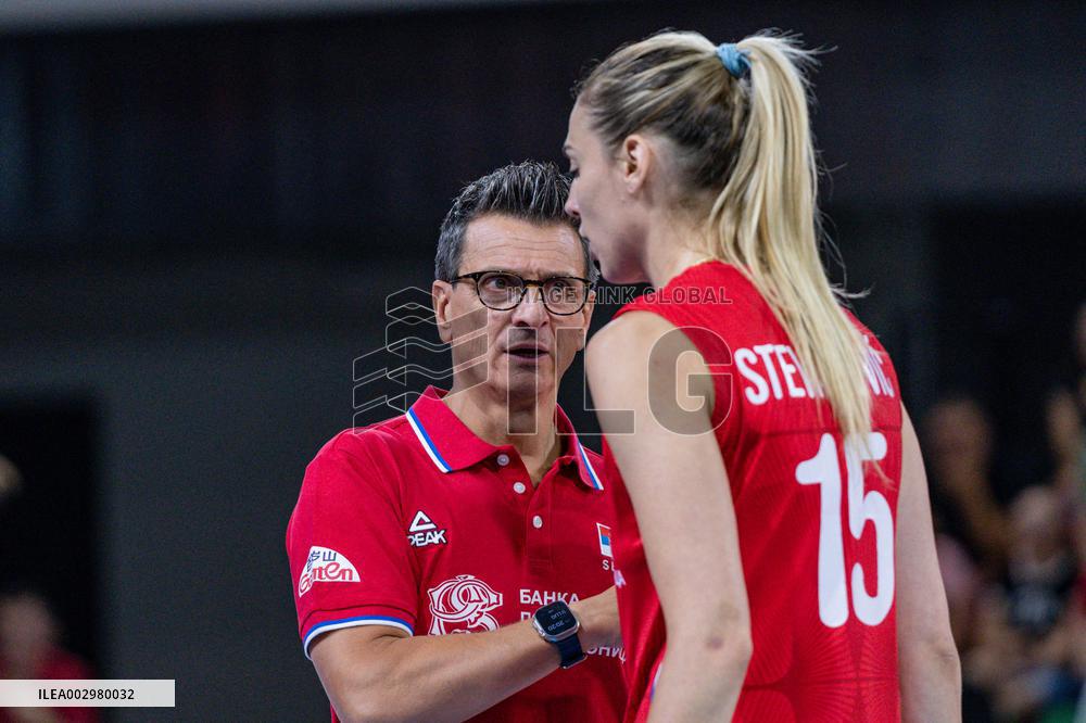Volleyball Test Match - Women's Test Match - Italy vs Serbia