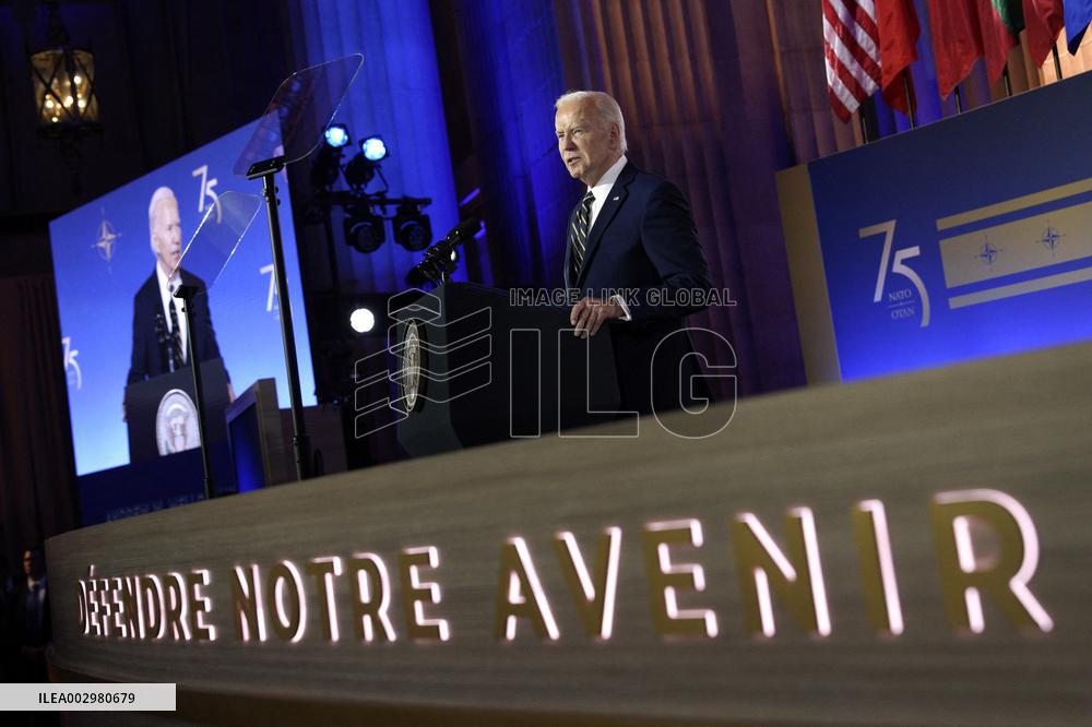 Joe Biden on 75th Anniversary of NATO - Washington