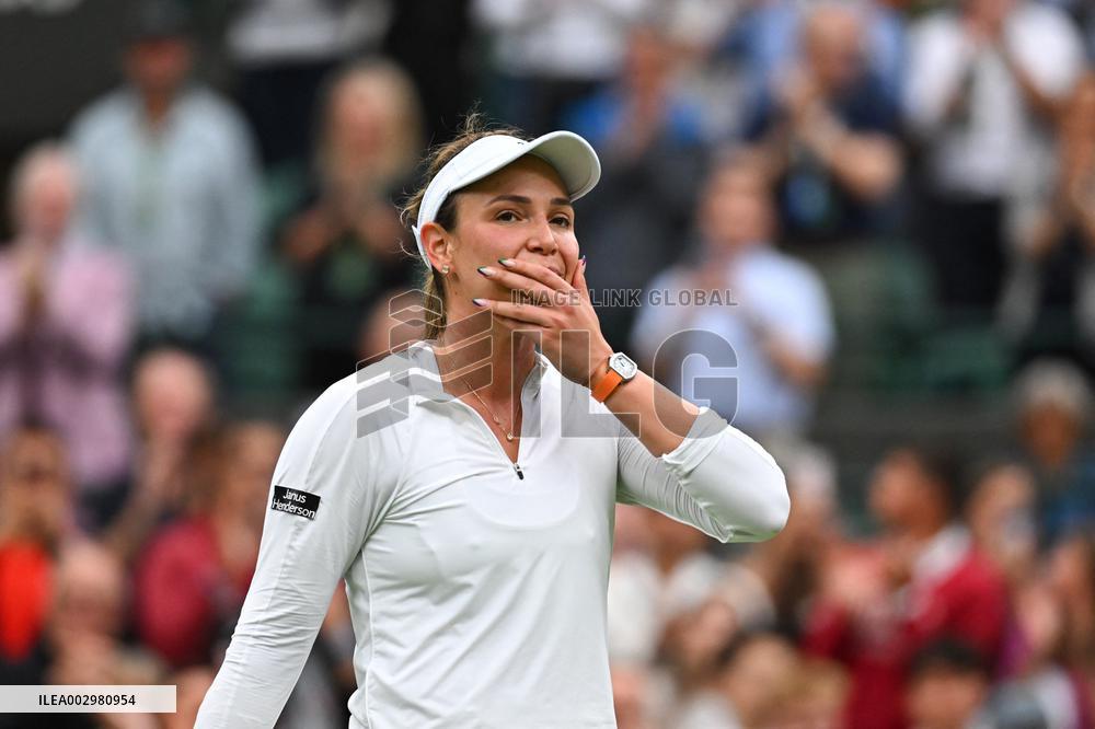 Wimbledon - Vekic v Radovcic Quarter-Final