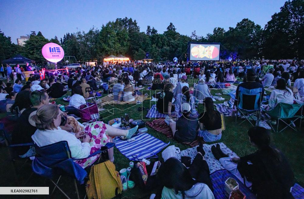 CANADA-VANCOUVER-OPEN-AIR CINEMA