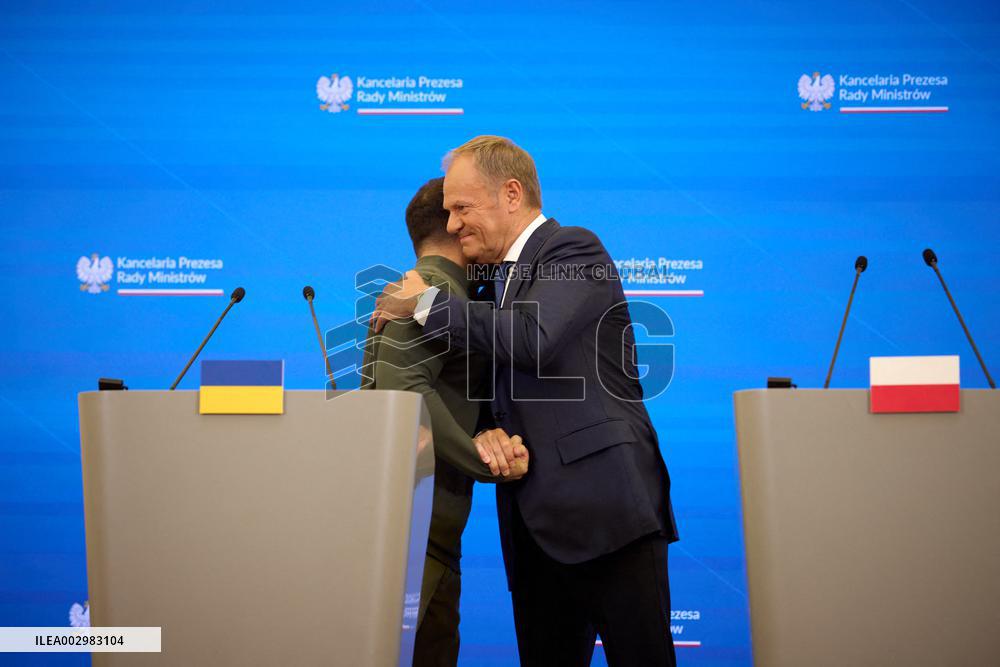 Zelensky Visits Warsaw