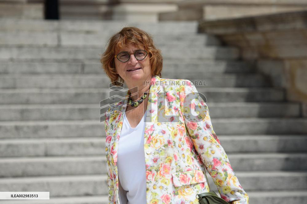 Newly Elected Deputies Arrive at the National Assembly- Paris