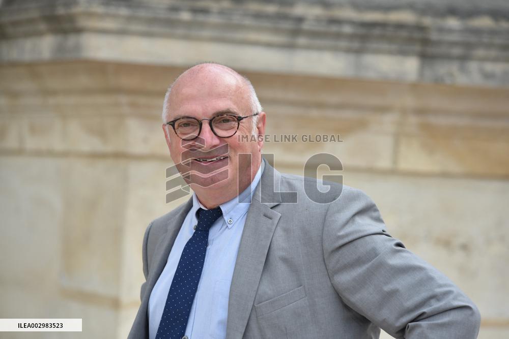 Newly Elected Deputies Arrive at the National Assembly- Paris