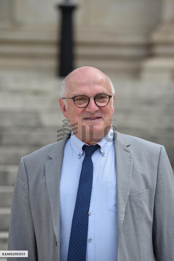 Newly Elected Deputies Arrive at the National Assembly- Paris