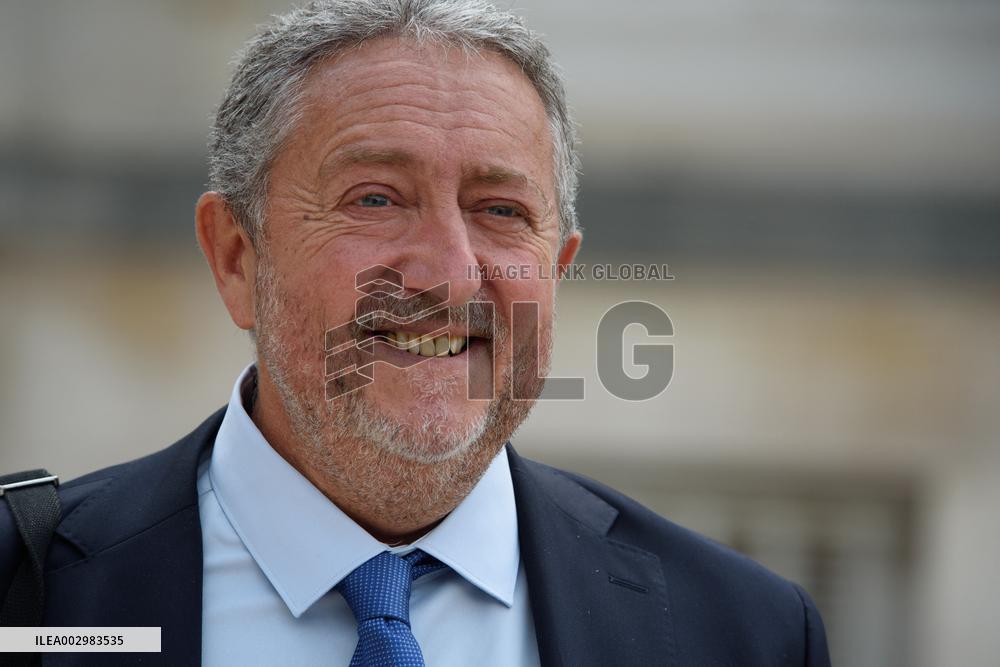 Newly Elected Deputies Arrive at the National Assembly- Paris