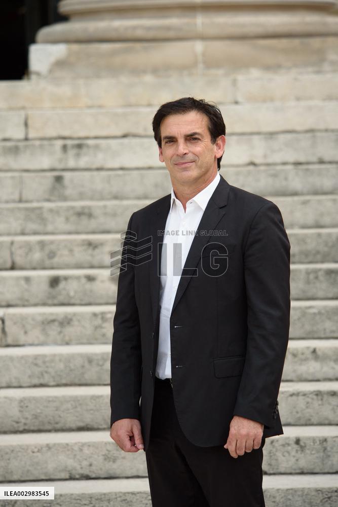 Newly Elected Deputies Arrive at the National Assembly- Paris