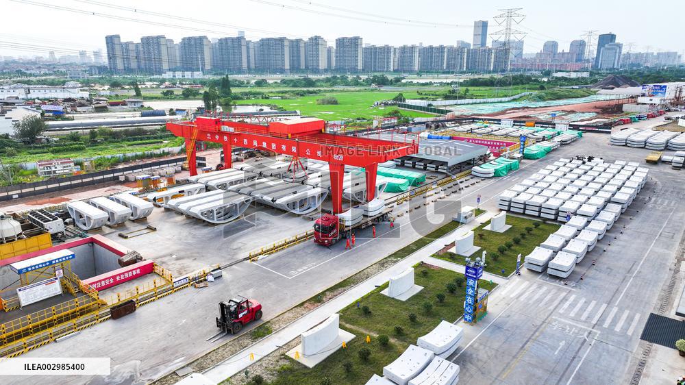 Nanchang-Jiujiang High-speed Railway Construction