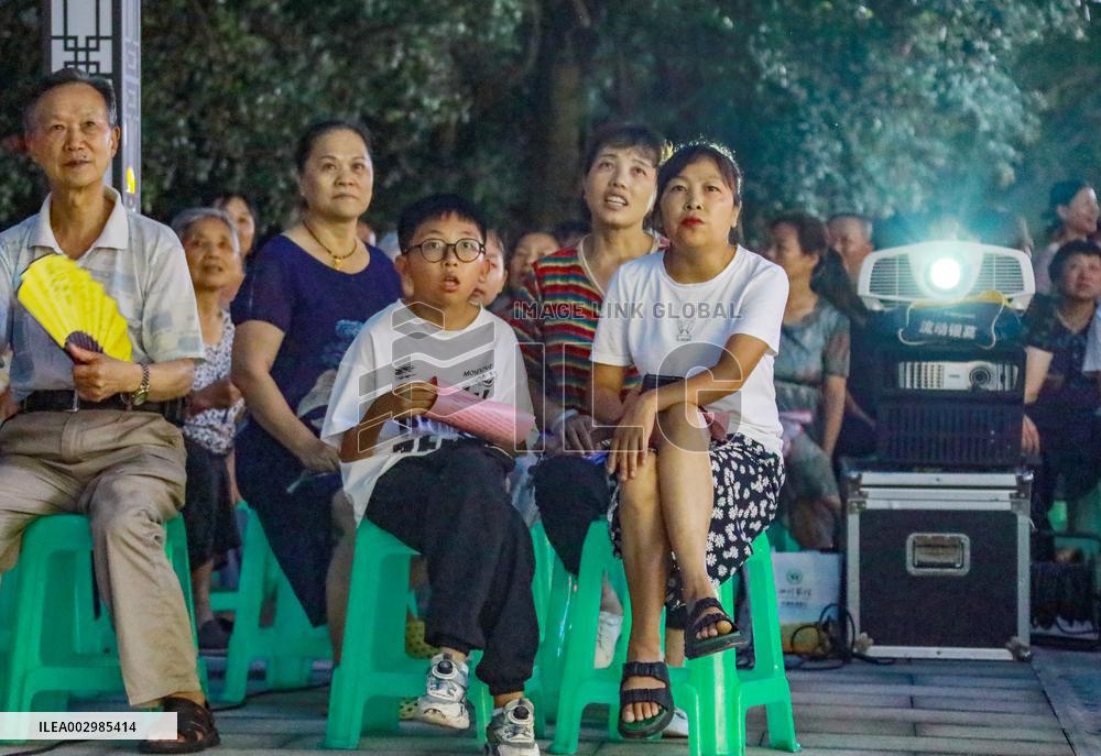 Civic Nightlife in Huaying