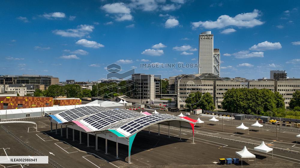 Aerial Views Of Paris 2024 Olympic Village - Paris