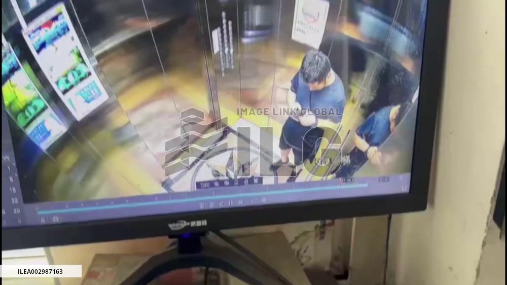 China: Brave Child Calmly Handles And Survives Sudden Elevator Malfunction
