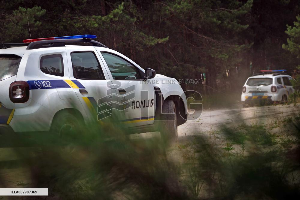 Joint drill of Ukraines National Guard and EUROGENDFOR in Kyiv region