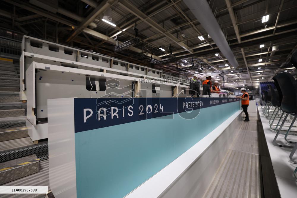 (SP)FRANCE-PARIS-OLYMPICS-VENUE-SOUTH PARIS ARENA