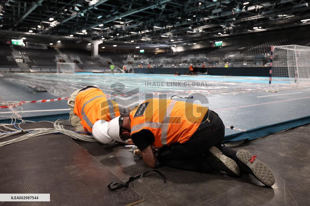 (SP)FRANCE-PARIS-OLYMPICS-VENUE-SOUTH PARIS ARENA