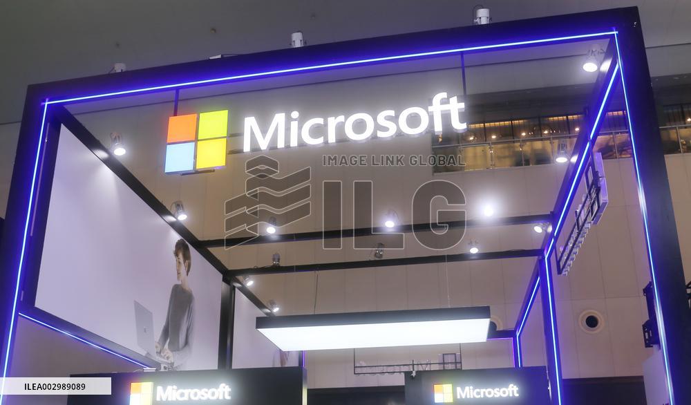 Microsoft Booth at 2024 WAIC in Shanghai