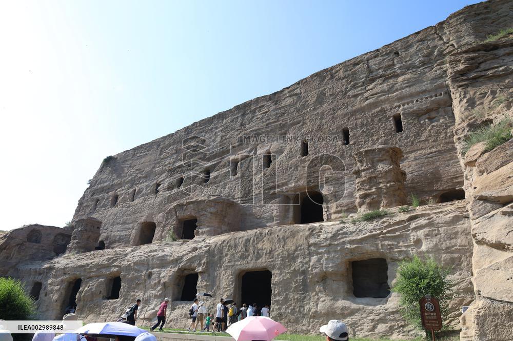 Yungang Grottoes in Datong