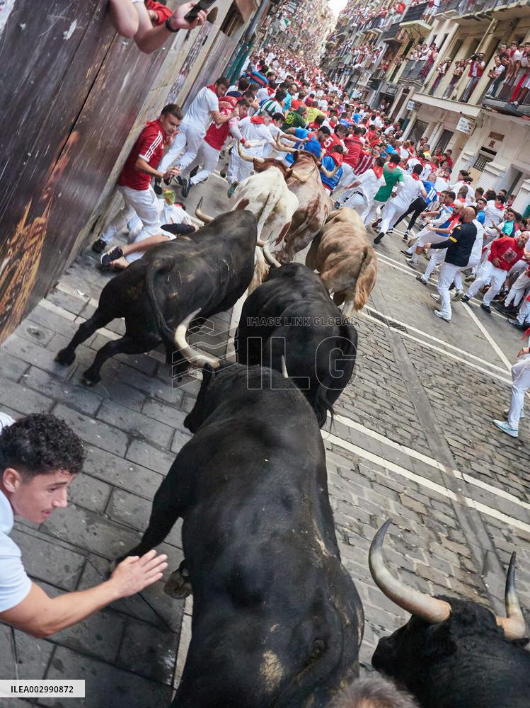 Sixth Running Of San Fermin - Pamplona
