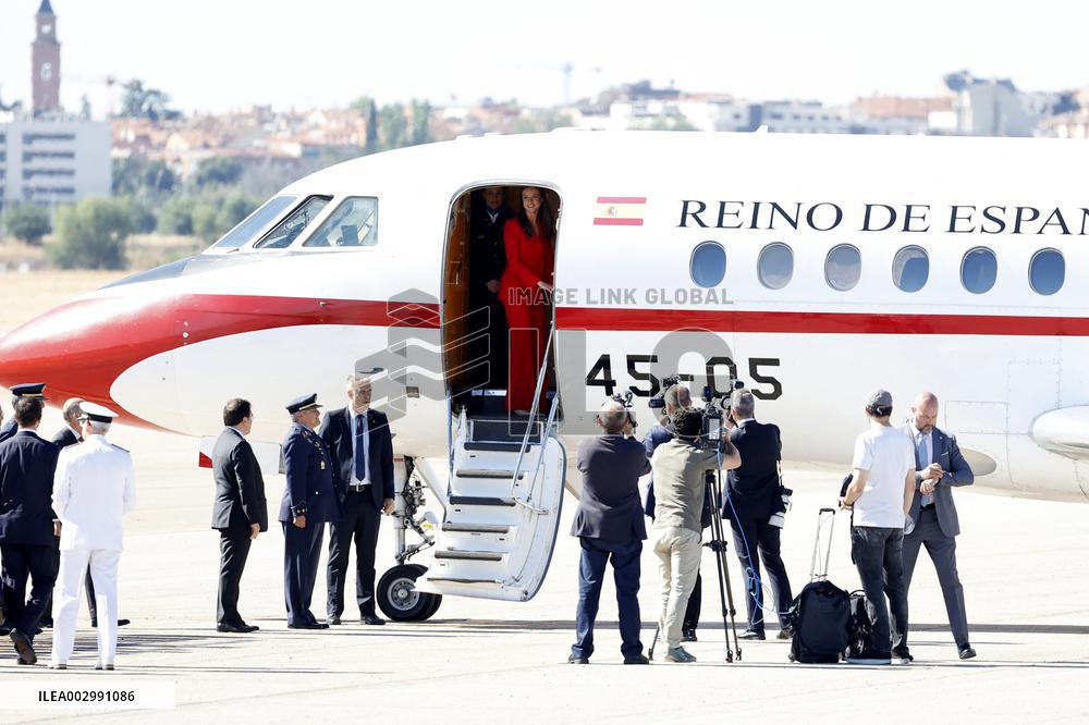Princess Leonor's Official Trip To Portugual