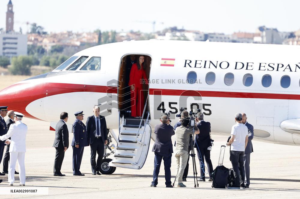 Princess Leonor's Official Trip To Portugual