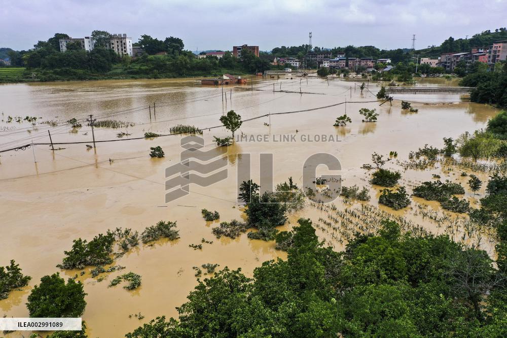 Flooding Follows Heavy Rain In Chongqing - China