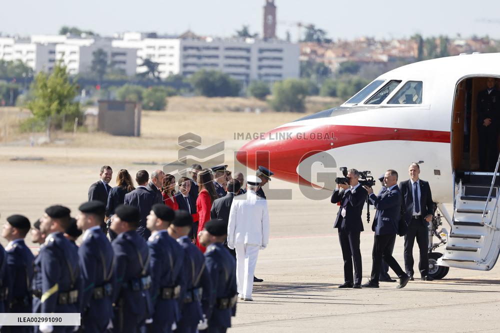 Princess Leonor's Official Trip To Portugual