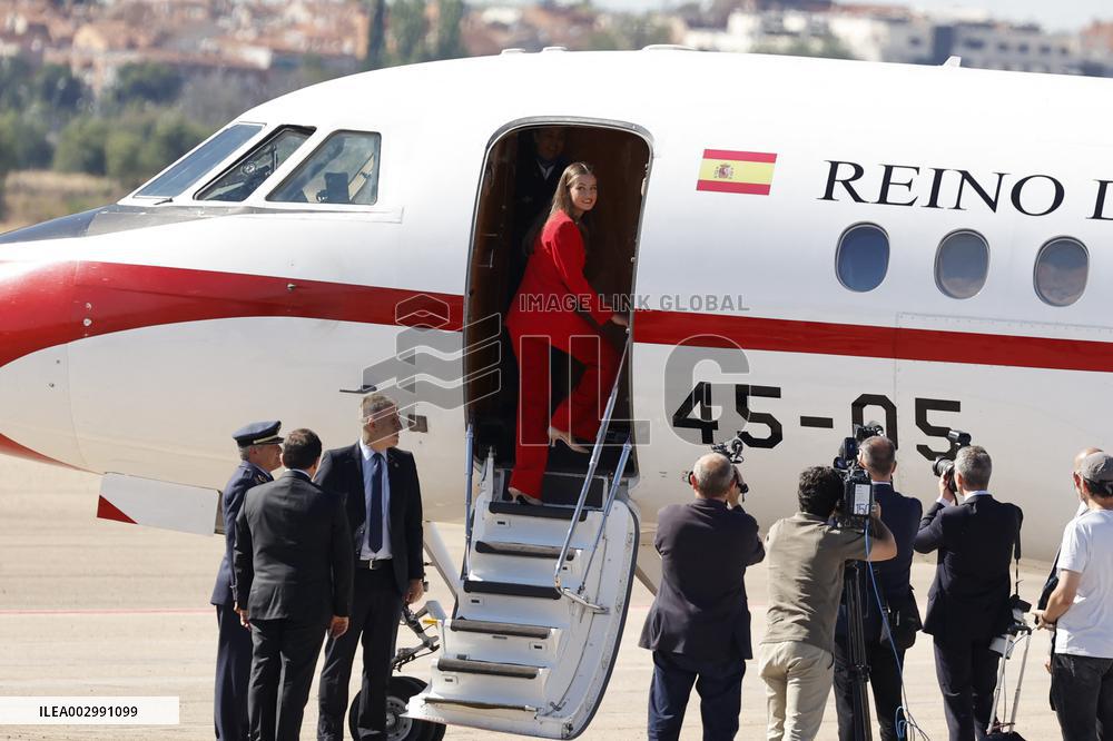 Princess Leonor's Official Trip To Portugual