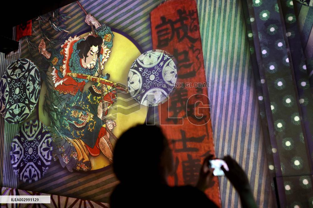 Van Gogh, Starry Night Immersive Exhibition Press Visit - Paris