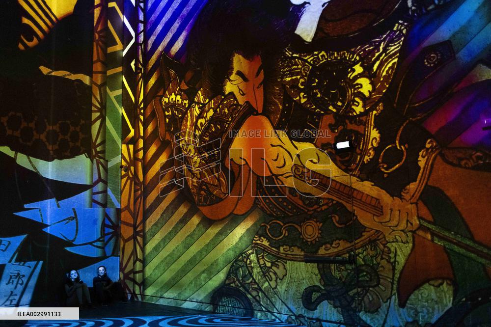 Van Gogh, Starry Night Immersive Exhibition Press Visit - Paris