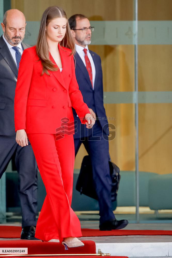 Princess Leonor's Official Trip To Portugual