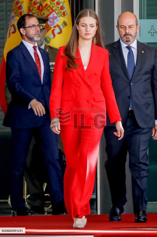 Princess Leonor's Official Trip To Portugual