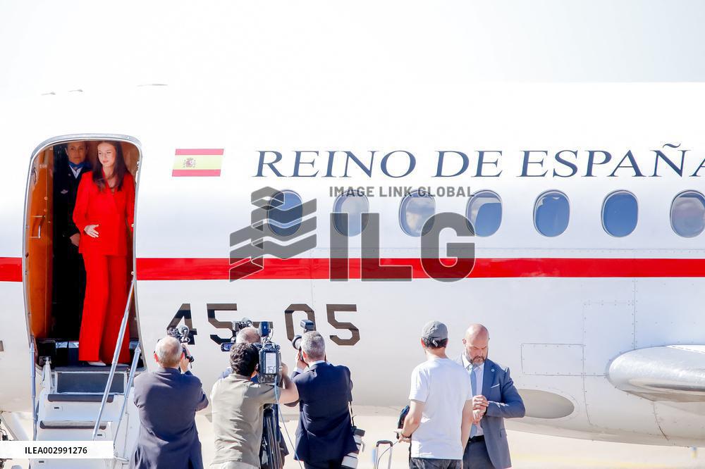 Princess Leonor's Official Trip To Portugual