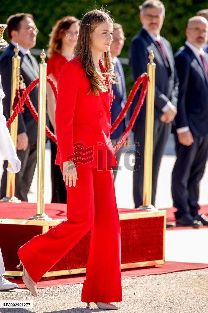 Princess Leonor's Official Trip To Portugual