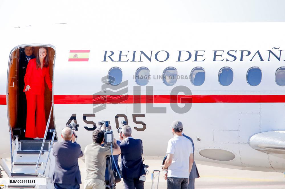 Princess Leonor's Official Trip To Portugual