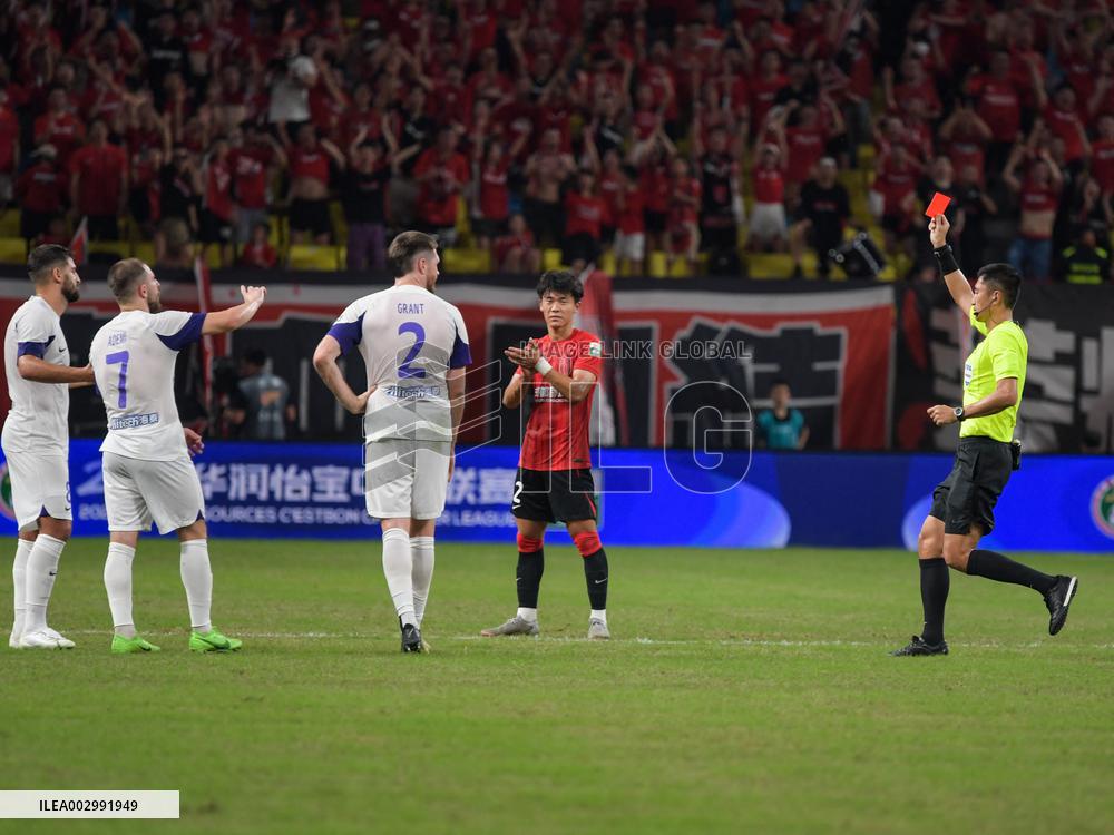 (SP)CHINA-CHENGDU-FOOTBALL-CSL-CHENGDU VS TIANJIN (CN)