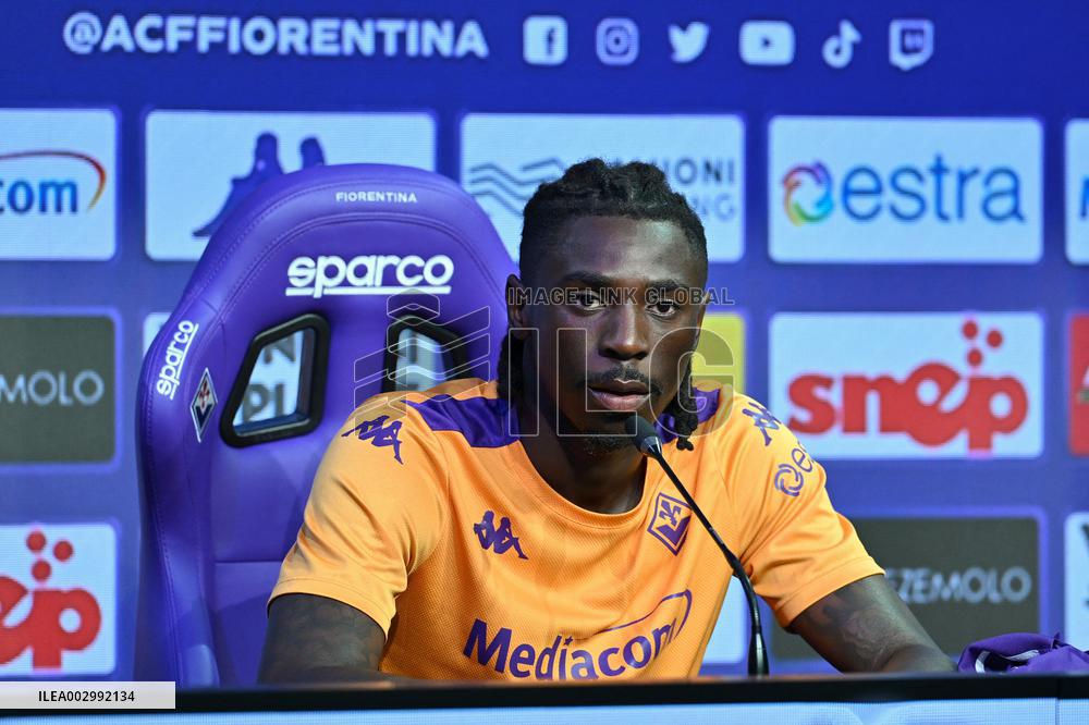 Other - Presentation of ACF Fiorentina's new player Mouse Kean