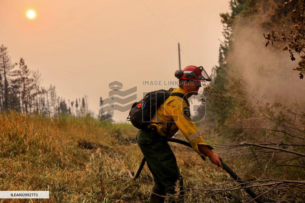 CANADA-ALBERTA-SEMO LAKE COMPLEX-WILDFIRES