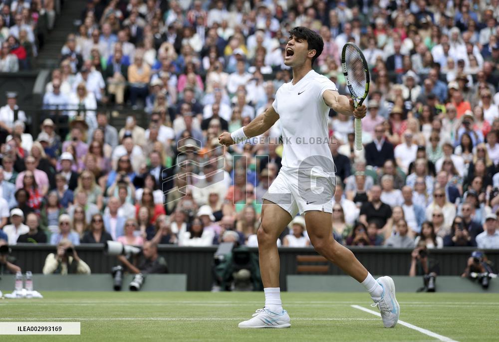 Wimbledon - Alcaraz v Medvedev Semi-Final