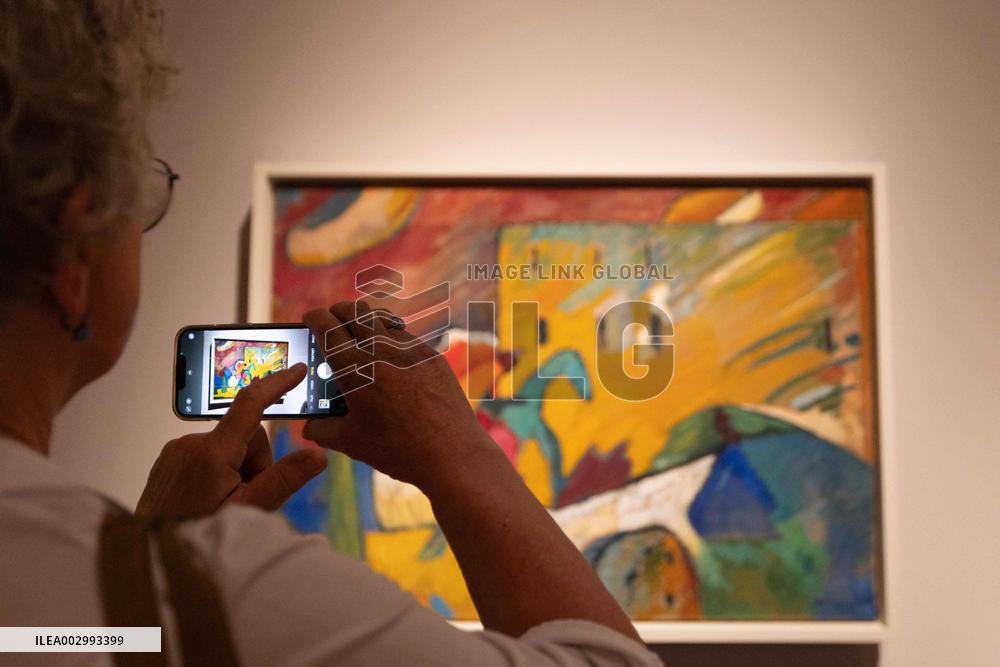 THE NETHERLANDS-AMSTERDAM-EXHIBITION-WASSILY KANDINSKY