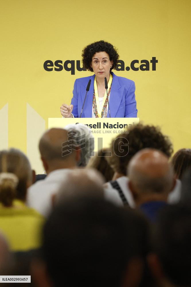 Catalan Separatist Leader Marta Rovira Returns To Spain - Barcelona