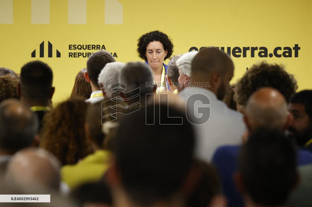 Catalan Separatist Leader Marta Rovira Returns To Spain - Barcelona