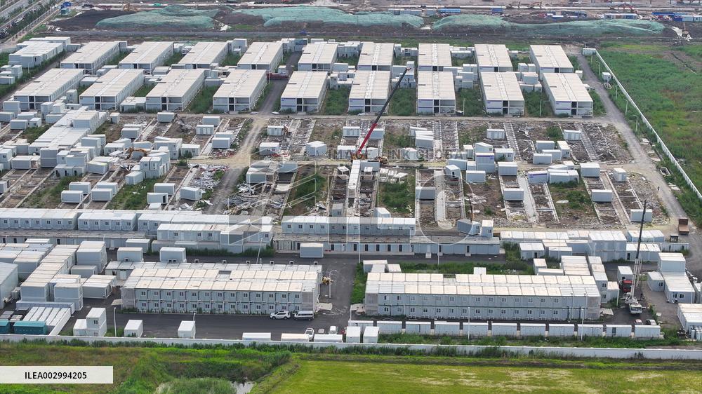 Tesla Shanghai Energy Storage Gigafactory Construction