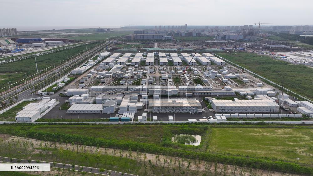 Tesla Shanghai Energy Storage Gigafactory Construction