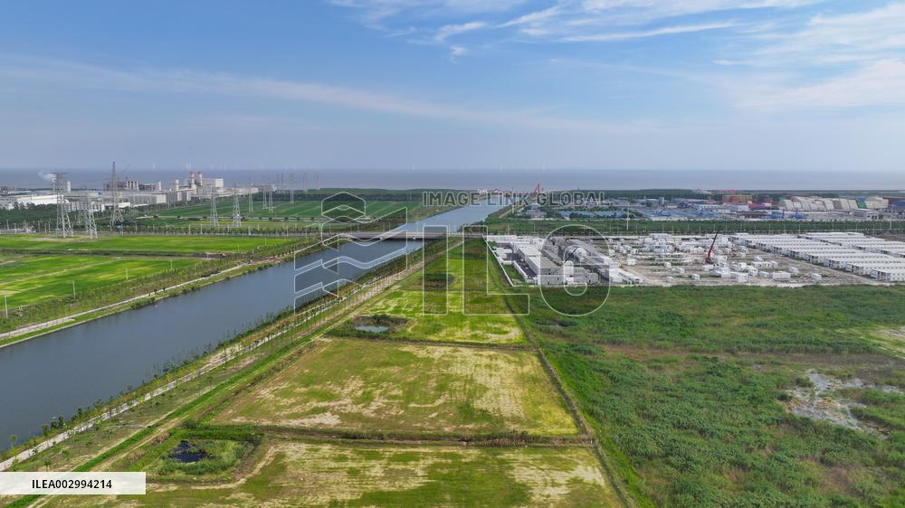 Tesla Shanghai Energy Storage Gigafactory Construction